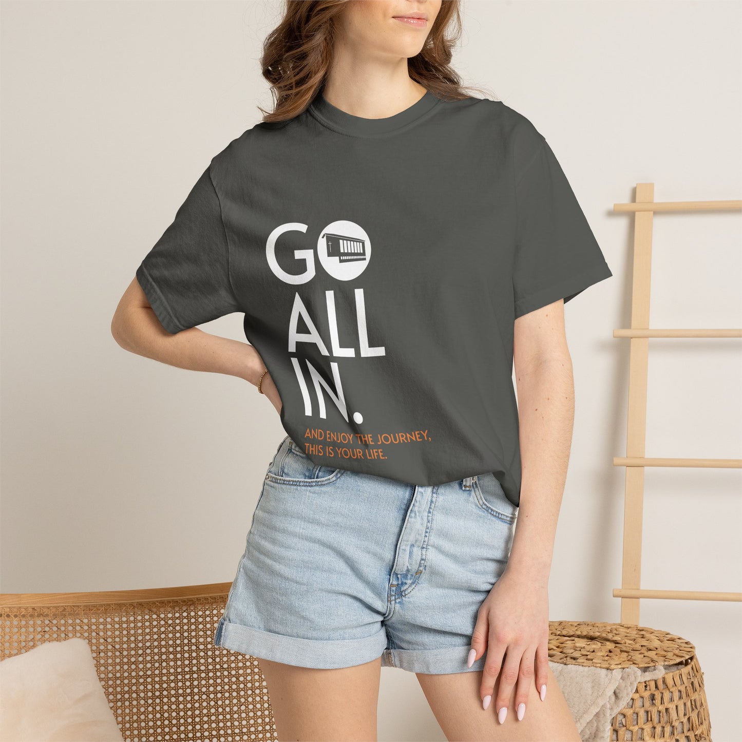 GO ALL IN. – Das Shirt für Menschen ohne Rückwärtsgang.