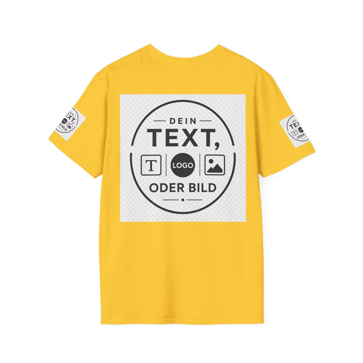 Custom Text & Logo T-Shirt